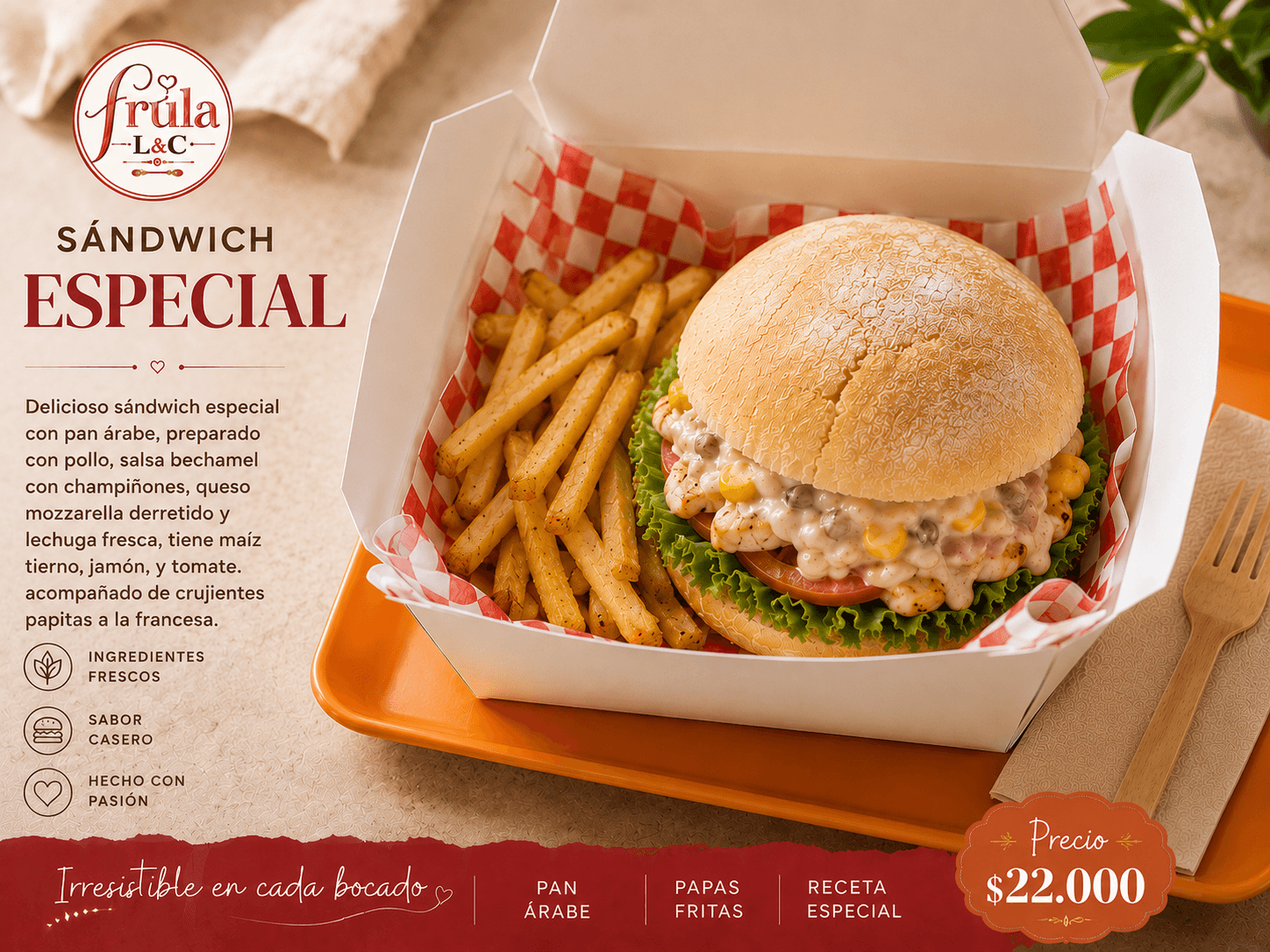 Vasito SANDWICH ESPECIAL